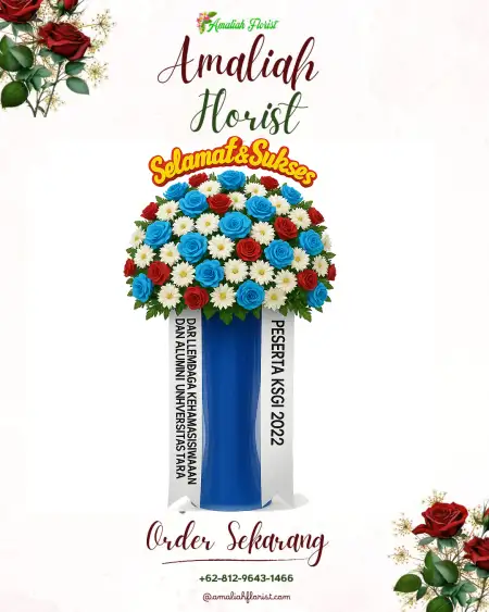 Standing Flowers Venue Wedding Ciputat